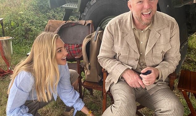 Guy and Jacqui Ritchie have been hailed for serving 'next level' shoot lunches at their Ashcombe Estate in Wiltshire