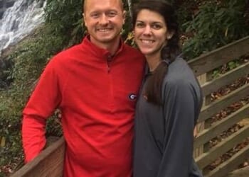 Jason Hughes, 40, died on Thursday after a group of students from North Hall High School draped rolls of toilet paper on his property. He tripped into the road and was hit by a car after he went outside to greet them