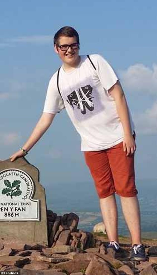 Edwards, 64, was sent 41 indecent image of children by Alex Williams, 27, (pictured) in exchange for cash gifts, which saw the former BBC star receive a six-month suspended jail sentence