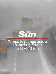 Temps to plunge to bone-chilling -5C as UK hit with widespread frost & SNOW in parts after glorious weekend sun