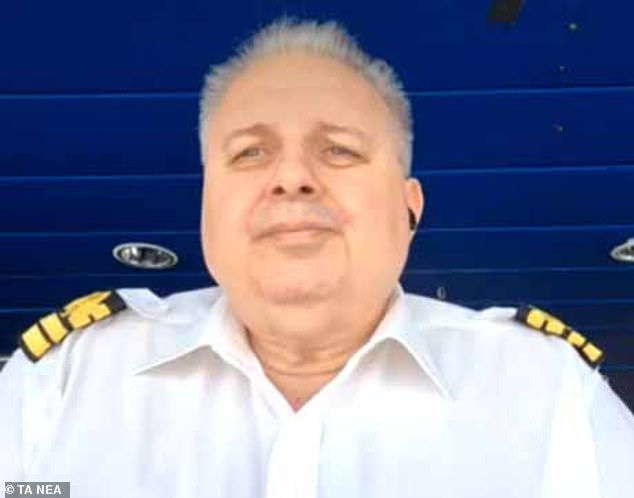 Nektarios Rigas, captain of the cruise ship Celestyal Journey docked in Doha, Qatar , described a climate of anxiety on the vessel