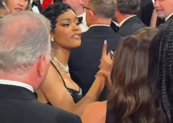 Teyana Taylor was caught erupting backstage at the 2026 Oscars after being 'shoved' on her way out
