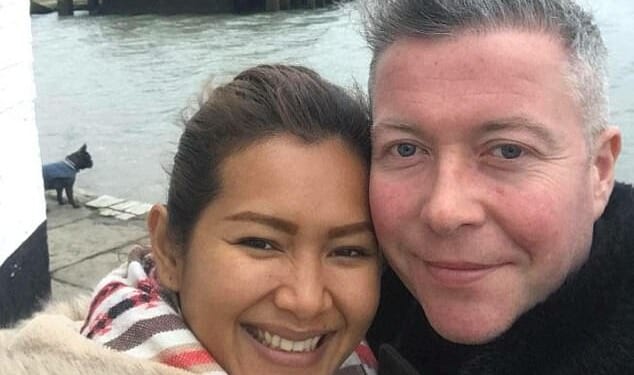 High-flying corporate lawyer, Bartholomew Gold (right), died in December 2020, aged just 43, leaving behind his widow, Phikul Harte, 43 (left)