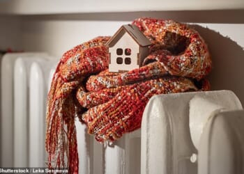 Feeling the chill: The cost of heating oil that 1.7 million households in Britain use as their main way to warm their homes has rocketed after the outbreak of the war in the Middle East