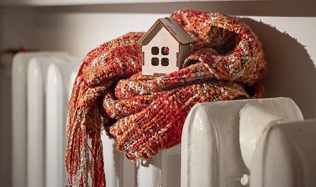 Feeling the chill: The cost of heating oil that 1.7 million households in Britain use as their main way to warm their homes has rocketed after the outbreak of the war in the Middle East