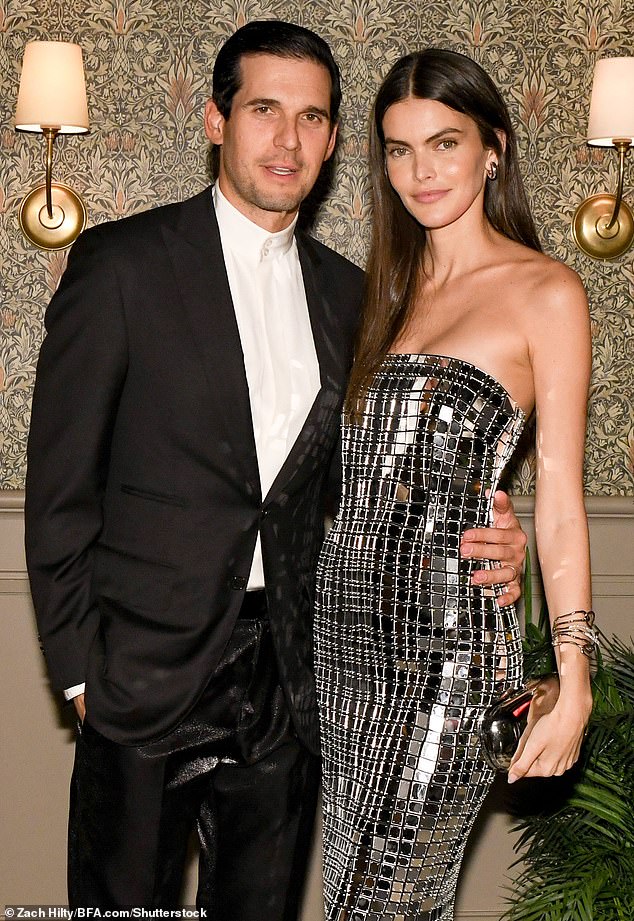 Oren and his wife Kamila Alexander at an event in New York City in 2023