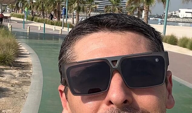 British-born Rory (pictured) told the Daily Mail he was 'desperate' to get back to the UAE, saying it is 'still safer than the UK right now'