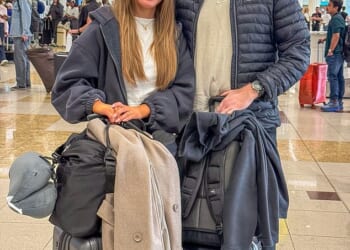 Dubai residents Kate O’Neill and Eoin Campbell are travelling to the UK on a scheduled break