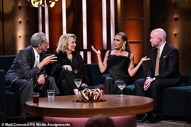 Claudia secured a top notch line-up of Jeff Goldblum, Vanessa Williams, Jennifer Saunders and Tom Allen