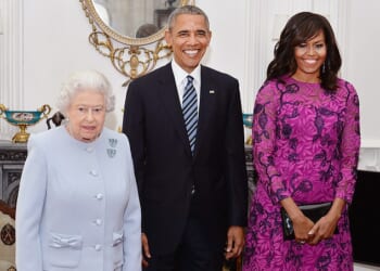 Queen Elizabeth hosted President Barack Obama and First Lady Michelle Obama at Windsor Castle on April 22, 2016. During this meeting, according to Susan Page's upcoming book, the Queen asked Obama about the rise of Donald Trump