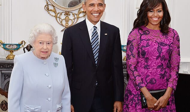 Queen Elizabeth hosted President Barack Obama and First Lady Michelle Obama at Windsor Castle on April 22, 2016. During this meeting, according to Susan Page's upcoming book, the Queen asked Obama about the rise of Donald Trump