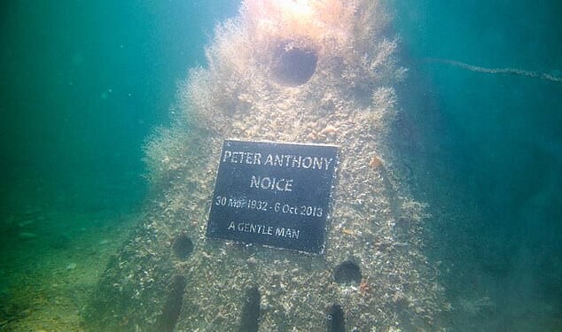 As the popularity of traditional burial techniques fades, more people are looking for unique options, such as becoming part of an artificial reef