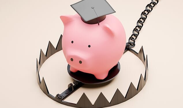 Caught in a trap: Students who graduated from 2012 onwards won't have had the opportunity to build up their pensions