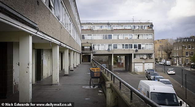 All the original blocks on the estate are due to be demolished, making way for a higher number of new homes