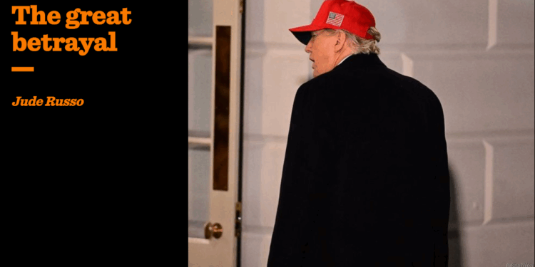 The great betrayal | Jude Russo