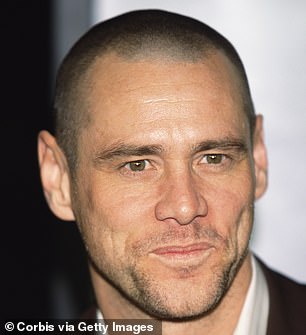 Jim Carrey, then 42, at the Hollywood premiere of Eternal Sunshine of the Spotless Mind 22 years ago.