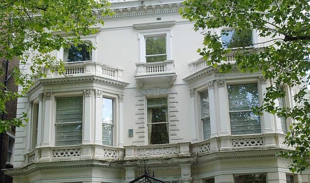The most expensive house on the overseas owners register is Richard Branson's former home in Holland Park, which was acquired for £53m in 2016 by a BVI company
