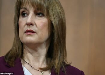 Rachel Reeves, who has now been in the job for 20 months, delivered a speech in the media briefing room ahead of the Autumn Budget last year