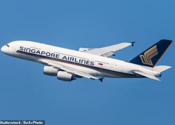 The Airbus A380 is the largest passenger plane ever built and is the only full-length double-deck aircraft, capable of carrying more than 850 passengers