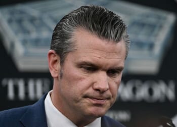 Secretary of War Pete Hegseth honored U.S. service members who were killed in Operation Epic Fury and said their deaths will not be in vain.