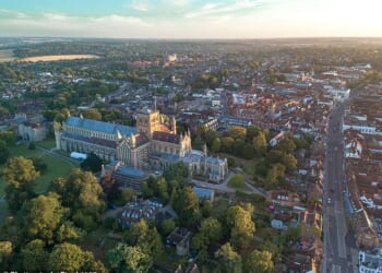 Hybrid haven: St Albans has been crowned as the top hybrid working hub in Britain