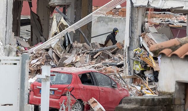 The incident occurred at the intersection of Via Tavagnasco and Via Ciglie