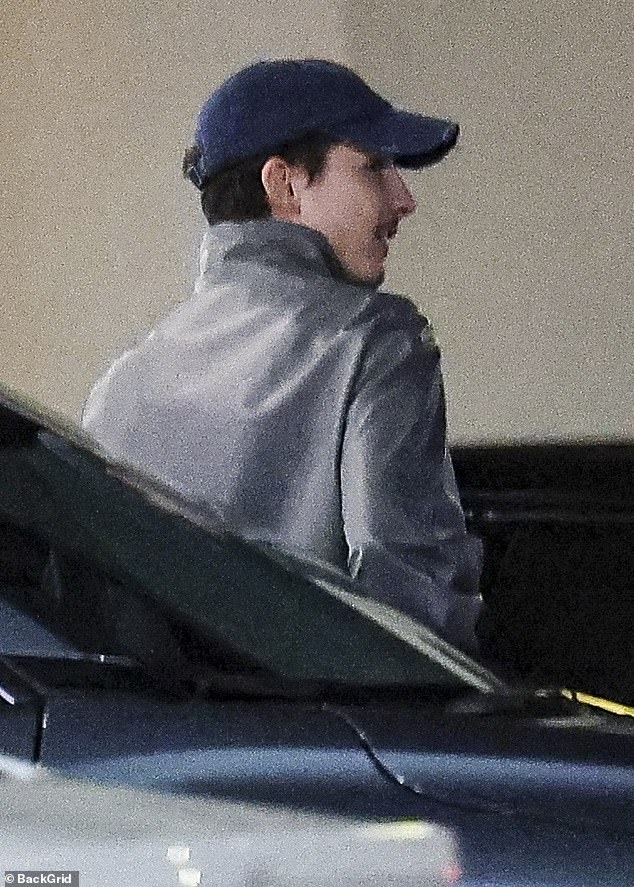 He appeared to be in bright spirits even with Hollywood's biggest night closely on the horizon and amid the controversy following his clumsy comments about ballet and opera