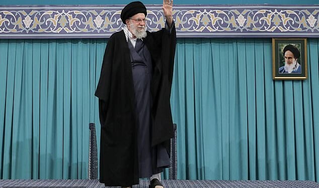 Iran's supreme leader Ali Khamenei (pictured) was killed on Saturday in Tehran