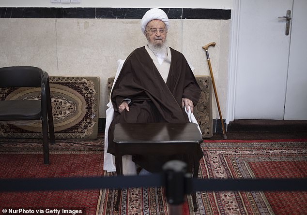 Iranian religious leader Nasser Makarem Shirazi (pictured) delivered a formal religious decree that claimed all Muslims were obliged to avenge the Ayatollah