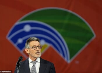 Sebastian Coe at last week's World Indoor Athletics Championships, in Poland. Senior Tories are urging him to switch back to politics for a new race against Sadiq Khan