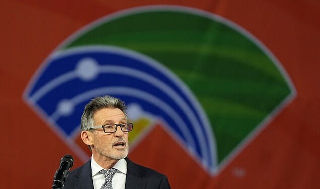 Sebastian Coe at last week's World Indoor Athletics Championships, in Poland. Senior Tories are urging him to switch back to politics for a new race against Sadiq Khan