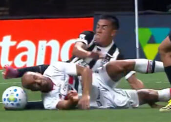 Tottenham cult hero Lucas Moura rushed to hospital after he is stretchered off pitch and left struggling to breathe