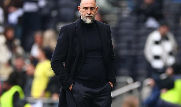 Igor Tudor was informed of the death of his father Mario after Tottenham's defeat by Nottingham Forest