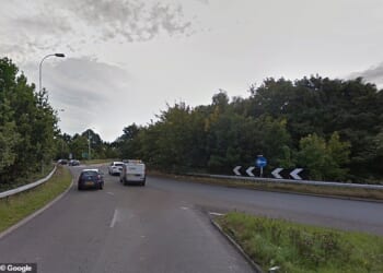 Officers rushed to the collision between a car and a child on A38 at the junction with the A5206 near Lichfield, at around 5am on Saturday