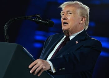 President Donald Trump slammed two of his Supreme Court appointees Wednesday over their ruling on tariffs.