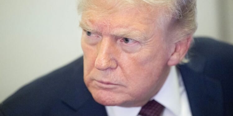 President Donald Trump warned lawmakers that there will be serious consequences if they vote against the SAVE America Act.