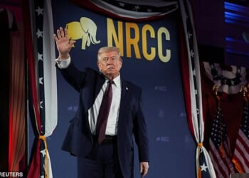 Donald Trump told his fellow Republicans that the US and Israel 'cut out the cancer' of Iran's nuclear plan, while privately wanting the war to end sooner rather than later