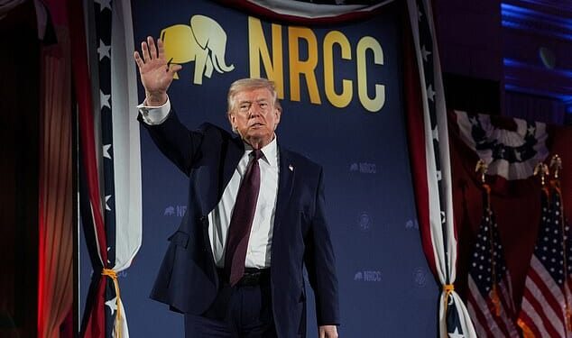 Donald Trump told his fellow Republicans that the US and Israel 'cut out the cancer' of Iran's nuclear plan, while privately wanting the war to end sooner rather than later