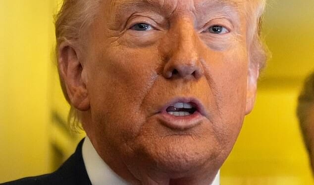 Donald Trump has blamed Iran for the deadly airstrike that hit an all-girls' school there on the first day of the war