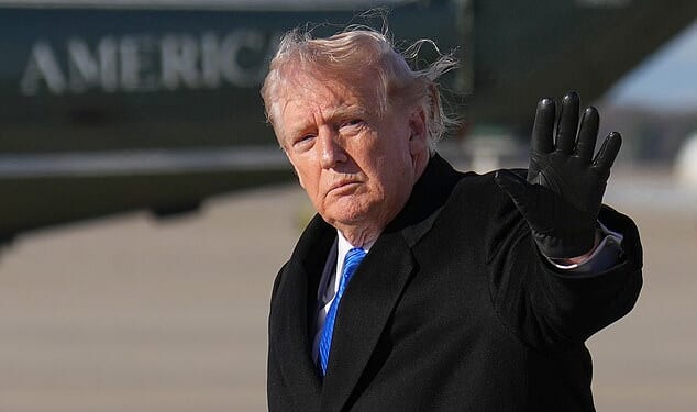 Donald Trump yesterday dramatically pulled back from the brink on his threat to ‘obliterate’ Iran’s power plants