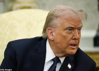 President Donald Trump said that he was the one who 'forced Israel's hand' into striking Iran