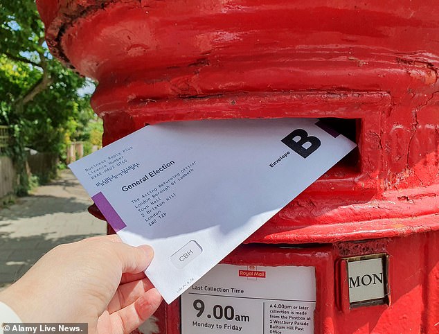 Trump admitted that he voted by bail as recently as last week