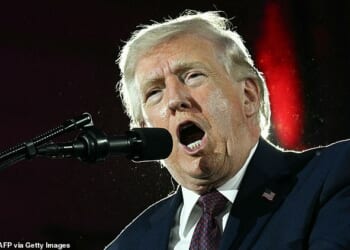 The President reiterated the US does not need anything from NATO but added people should 'never forget'