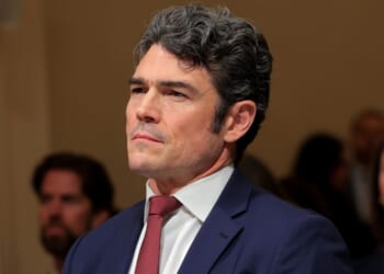 Director of the National Counterterrorism Center Joseph Kent, pictured testifying before the House Committee on Homeland Security Dec. 11, announced his resignation in a post on social media.