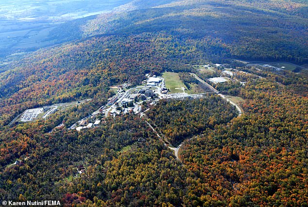Mount Weather Emergency Operations Center in Virginia has been listed by FEMA as one of the main emergency locations government leaders would flee to in a crisis