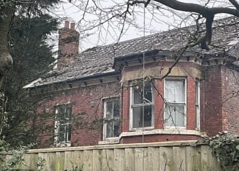 Tyson Fury's neighbours have claimed his home (pictured) is at serious risk of flooding if developers are allowed to build an 'eyesore' apartment block and housing estate directly opposite