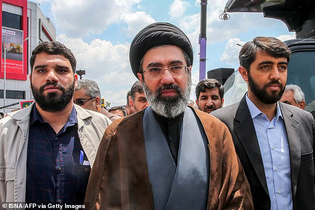 Mojtaba Khamenei (pictured in May 2019) is on the list, although sources suggest Iran's new Supreme Leader may be in a coma in hospital following a US-Israeli strike