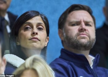 Usha Vance said she and Vice President JD Vance 'don’t always see eye to eye on every issue'