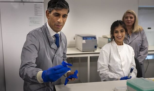 The former Conservative Prime Minister is urging men to get checks this week at one of six sessions nationwide