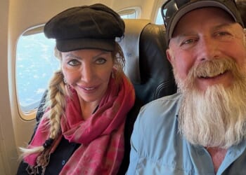 Todd and Lisa Eggleston traveled to Israel just two days before war in the Middle East broke out and were left stranded without a way to return home to Las Vegas